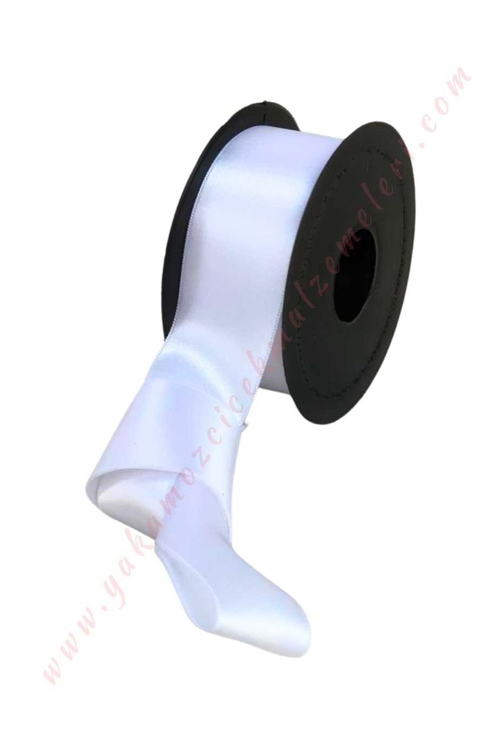 Kurdele Saten 4 Cm x 20 Metre - Beyaz