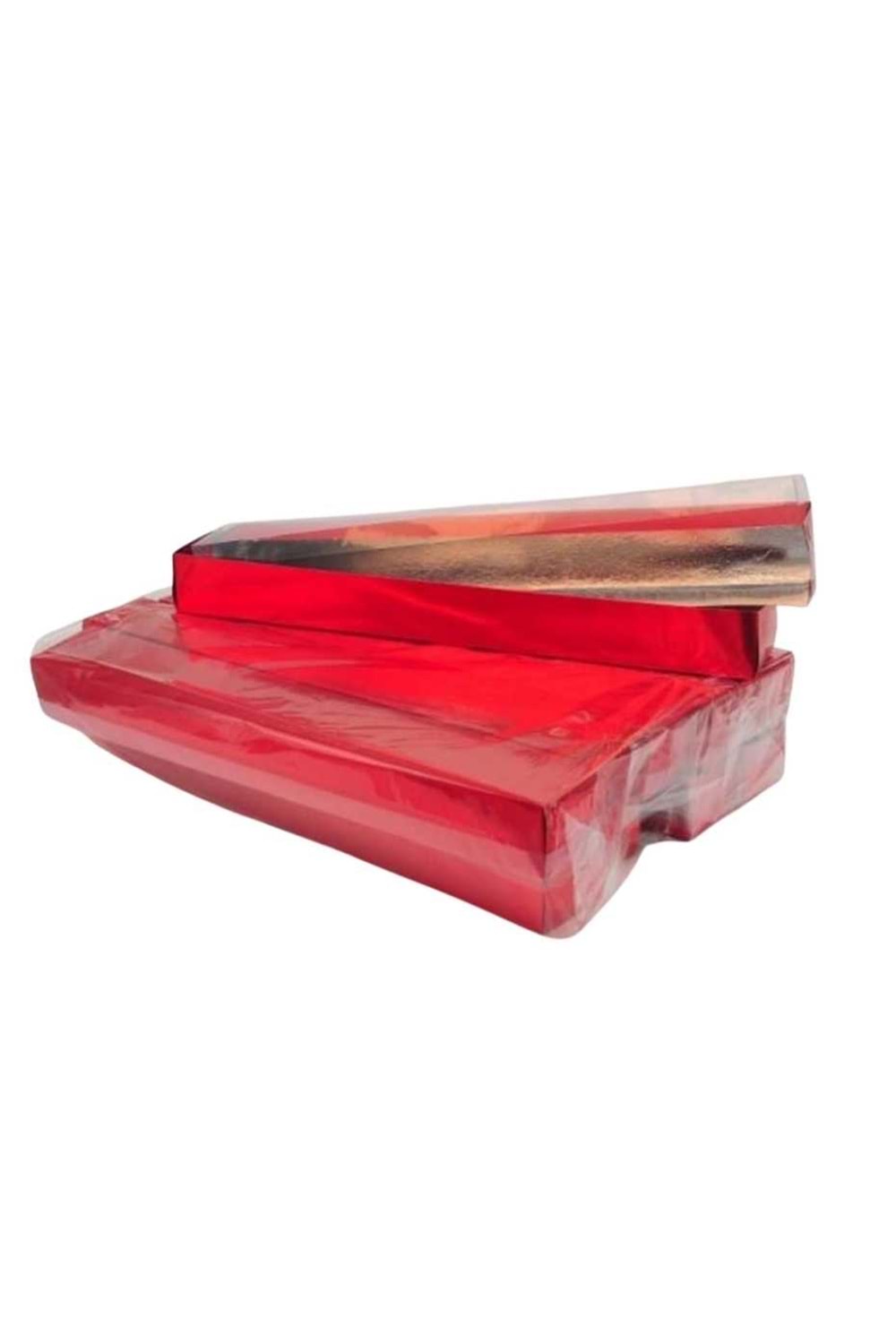 Tek Gül Kutusu 20 Adet - Kutu Modelleri - Vitrin Kutu - Kırmızı - STD