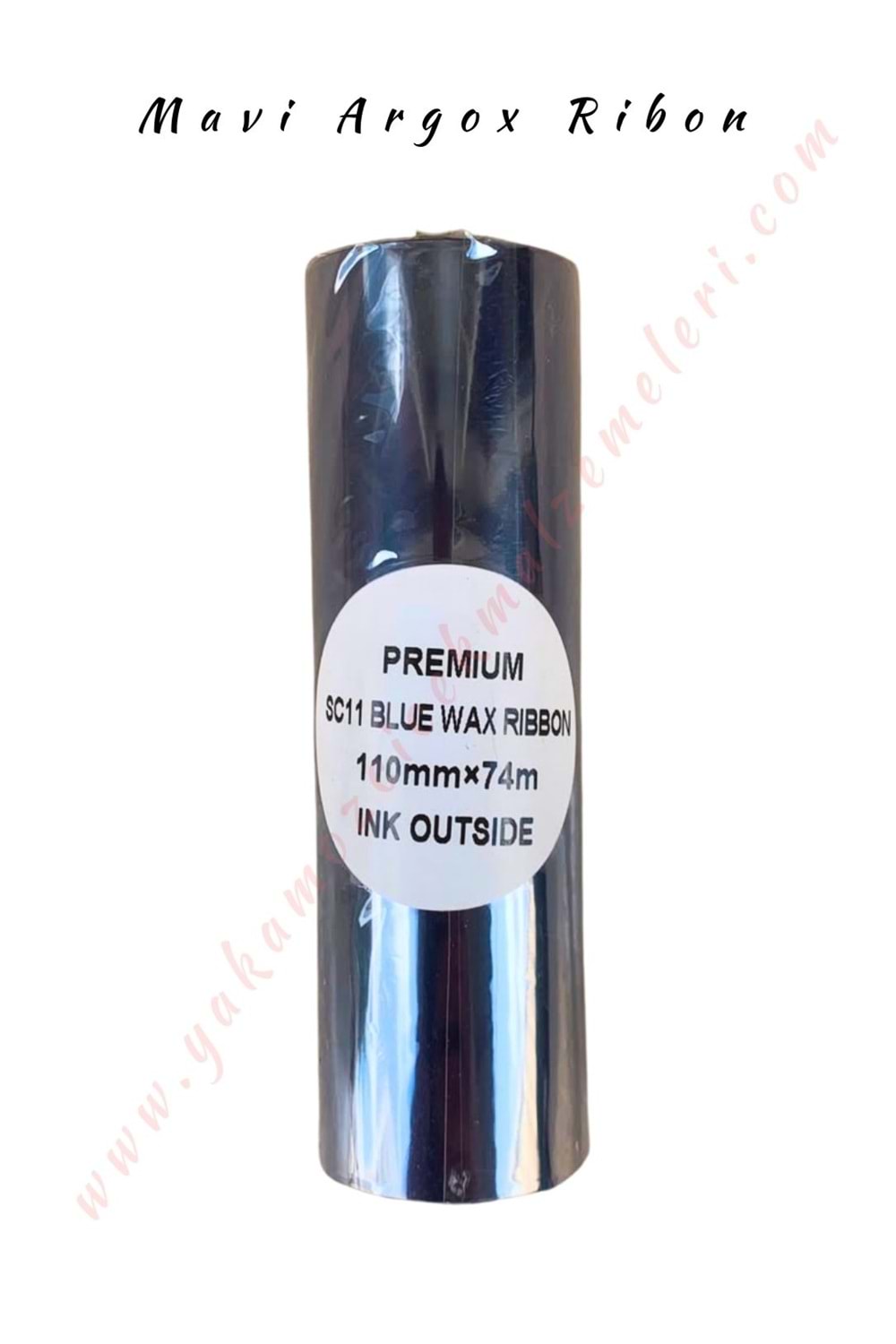 Argox Ribon 11 Cm x 74 Mt - Mavi
