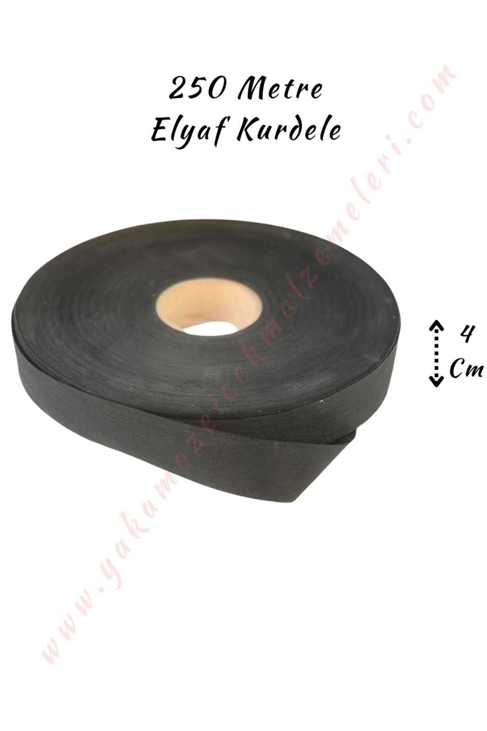 Elyaf Kurdele 250 Metre Boy 4 Cm En Kampanya - Siyah