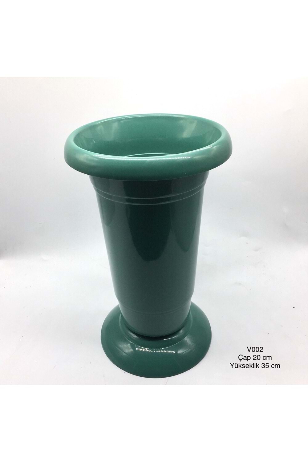 PLASTİK ÇİÇEK KOVASI ORTA V002