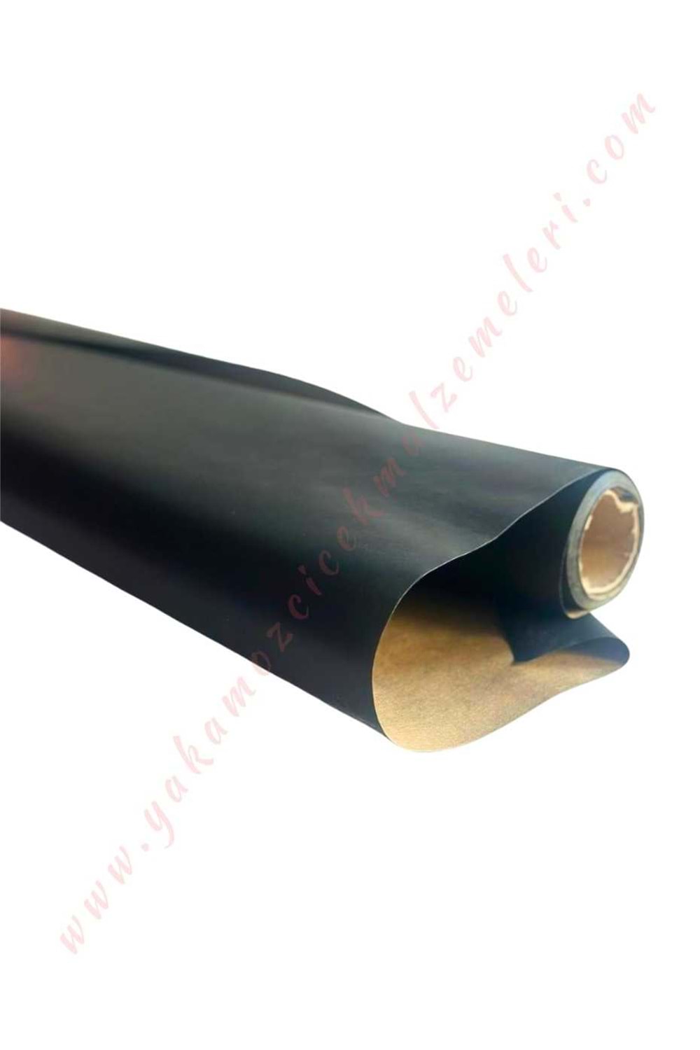 Lily Kağıt Rulo Selefon Çiçek Buket Paketleme Malzemesi 20 Metre 70 Cm En - Siyah