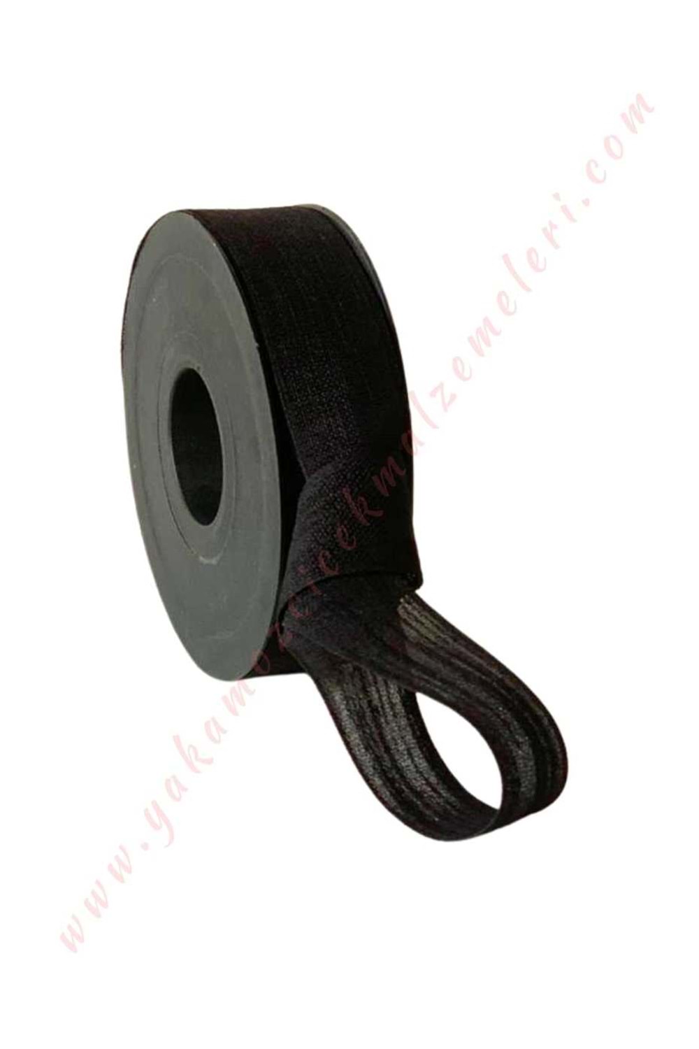 Keten Kurdele 2,5 Cm x 20 Metre - Siyah