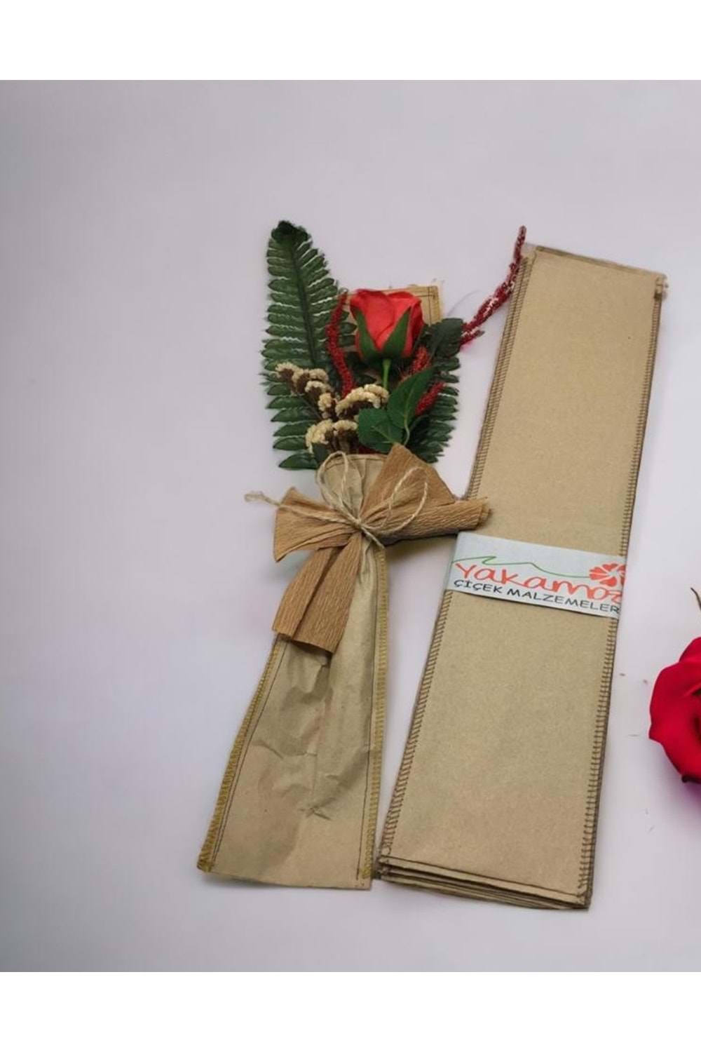 TEK GÜL KRAFT 20 ADET