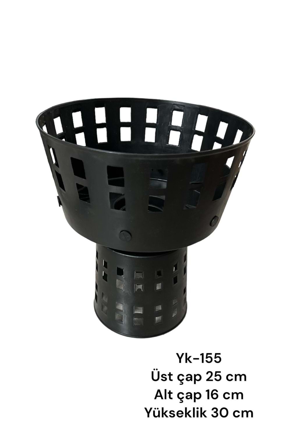 OASİS ÇİÇEK SÜNGERİ - ALTLIK ÇAP 25 SİYAH / YK-155