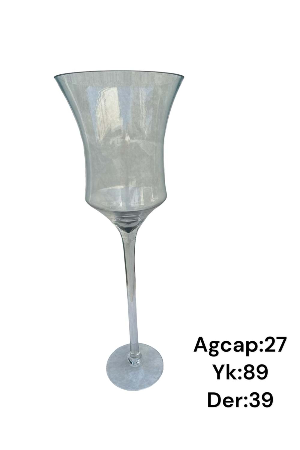 Cam Kadeh Jumbo Boy 27*89 Cm Derinlik 39 Cm 001