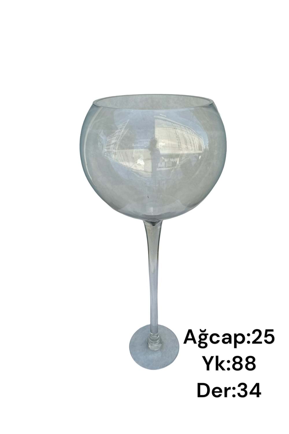 Cam Kadeh Jumbo Boy 25*88 Cm Derinlik 34 Cm 003