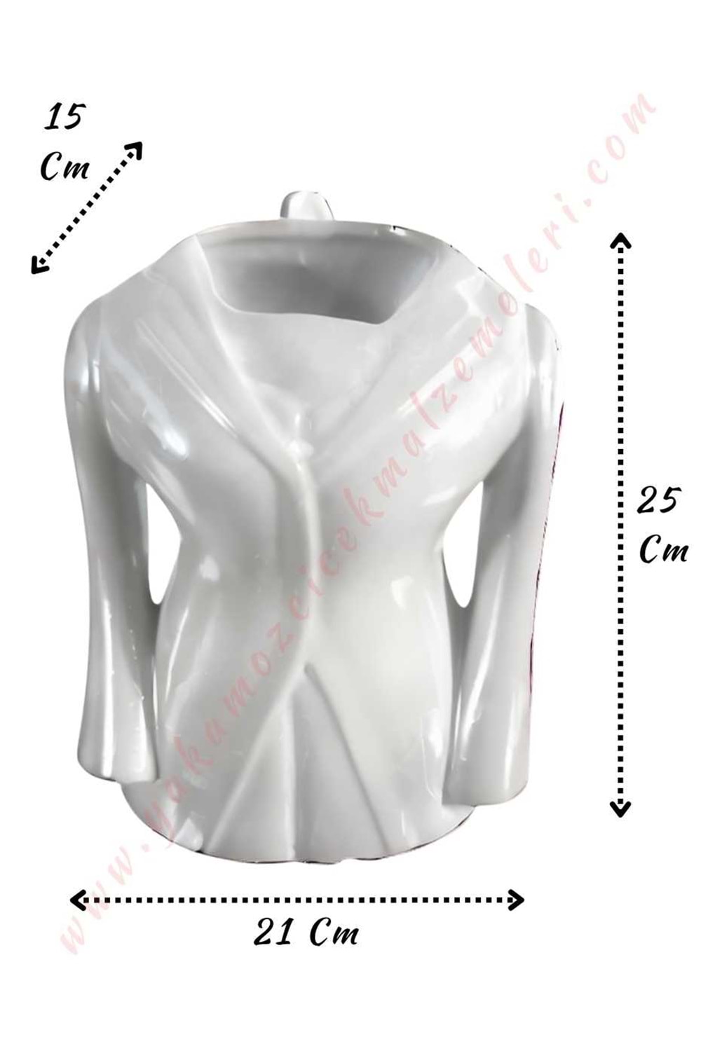 Seramik Kaftan Vazo 21*15*25 Cm