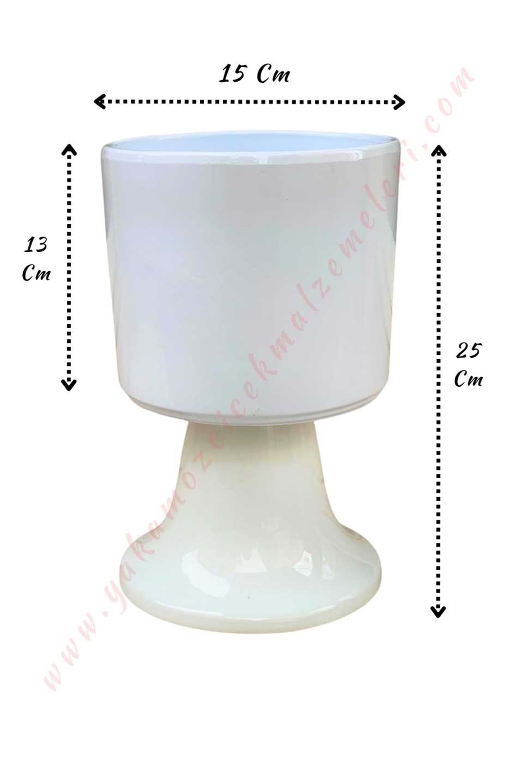 Ayaklı Orkide Saksısı Seramik Çap 15 Cm