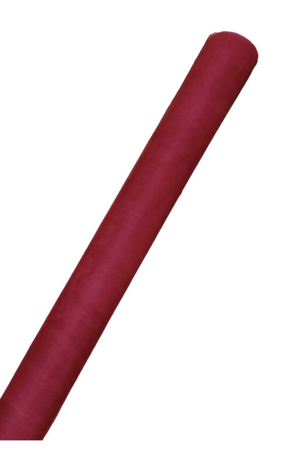Gold Tül Renkli - Tül Modelleri - Gold - Bordo - 70 CM X 27 METRE