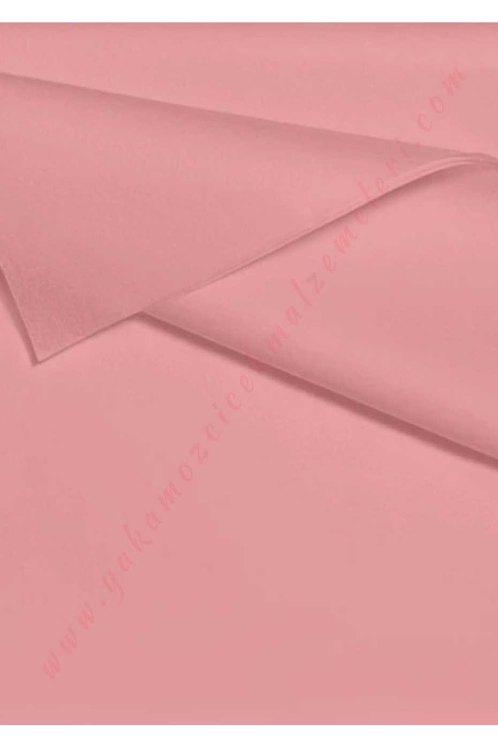 Renkli Pelur Kağıt 50*70 cm 40 lı Paket Çiçek Buketi Hediye Paketleme Malzemesi YK-303 - Açık Pembe