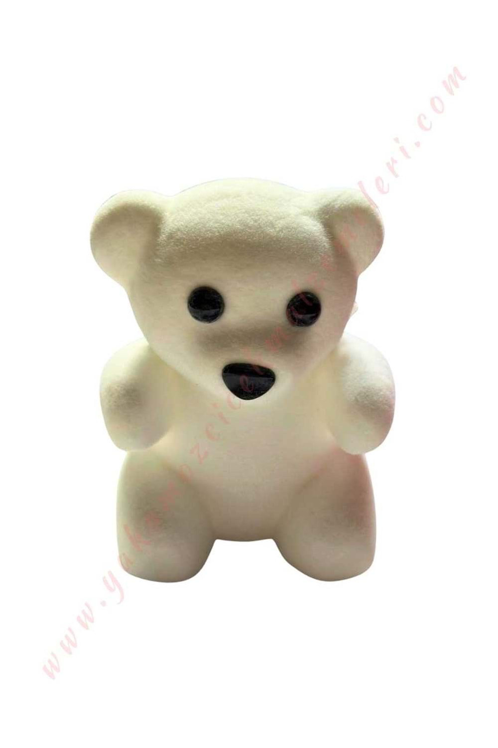 Strafor Ayıcık Orta Boy 12 Cm YK-353 - Beyaz