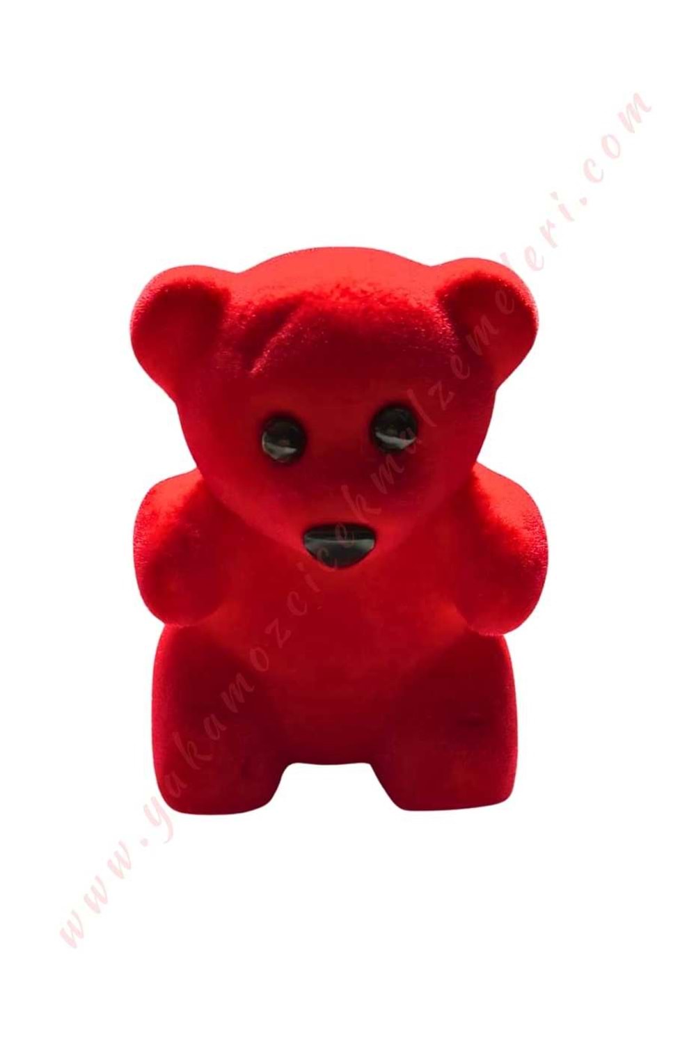 Strafor Ayıcık Orta Boy 12 Cm YK-353 - Kırmızı