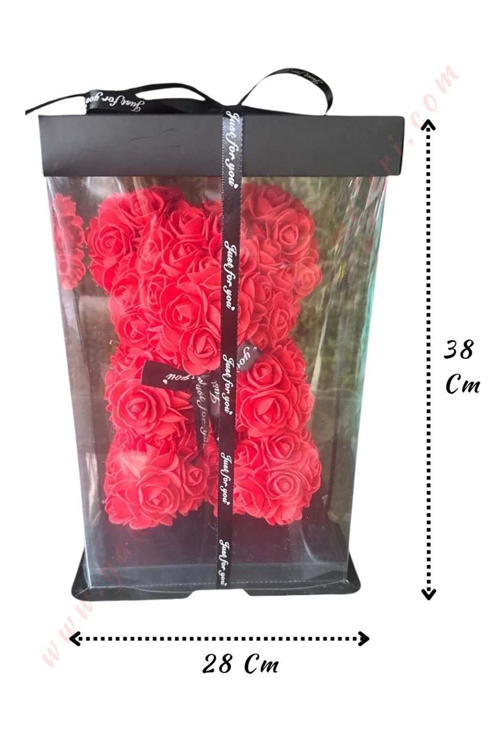 Çiçekli Ayı Büyük Boy 38*28*28 YK-274