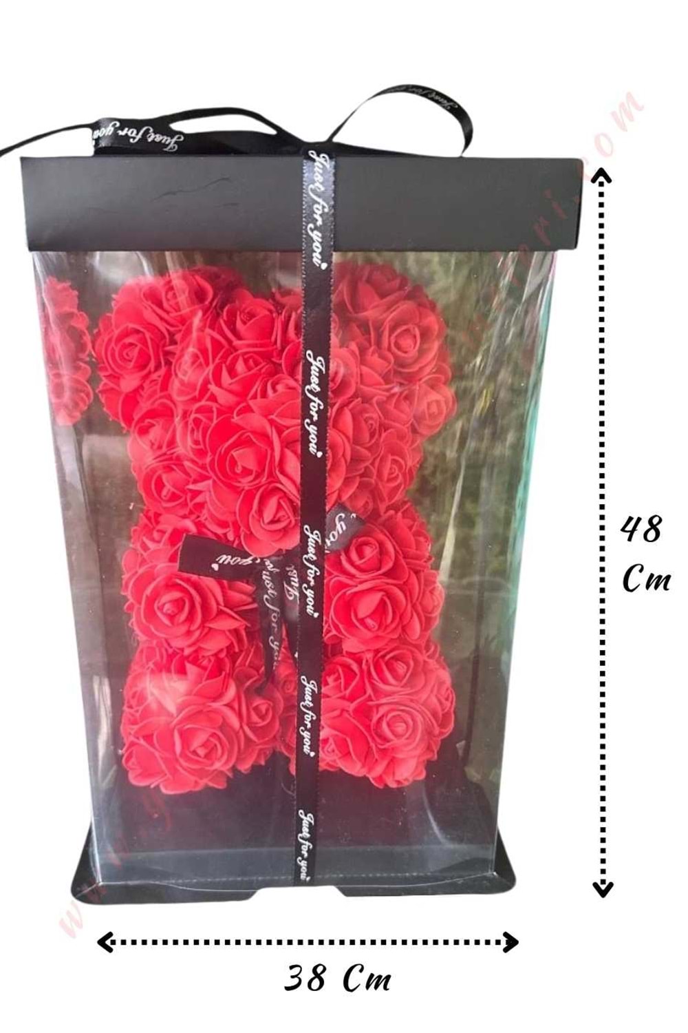 Çiçekli Ayı Jumbo Boy 48*38*38 Cm YK-275