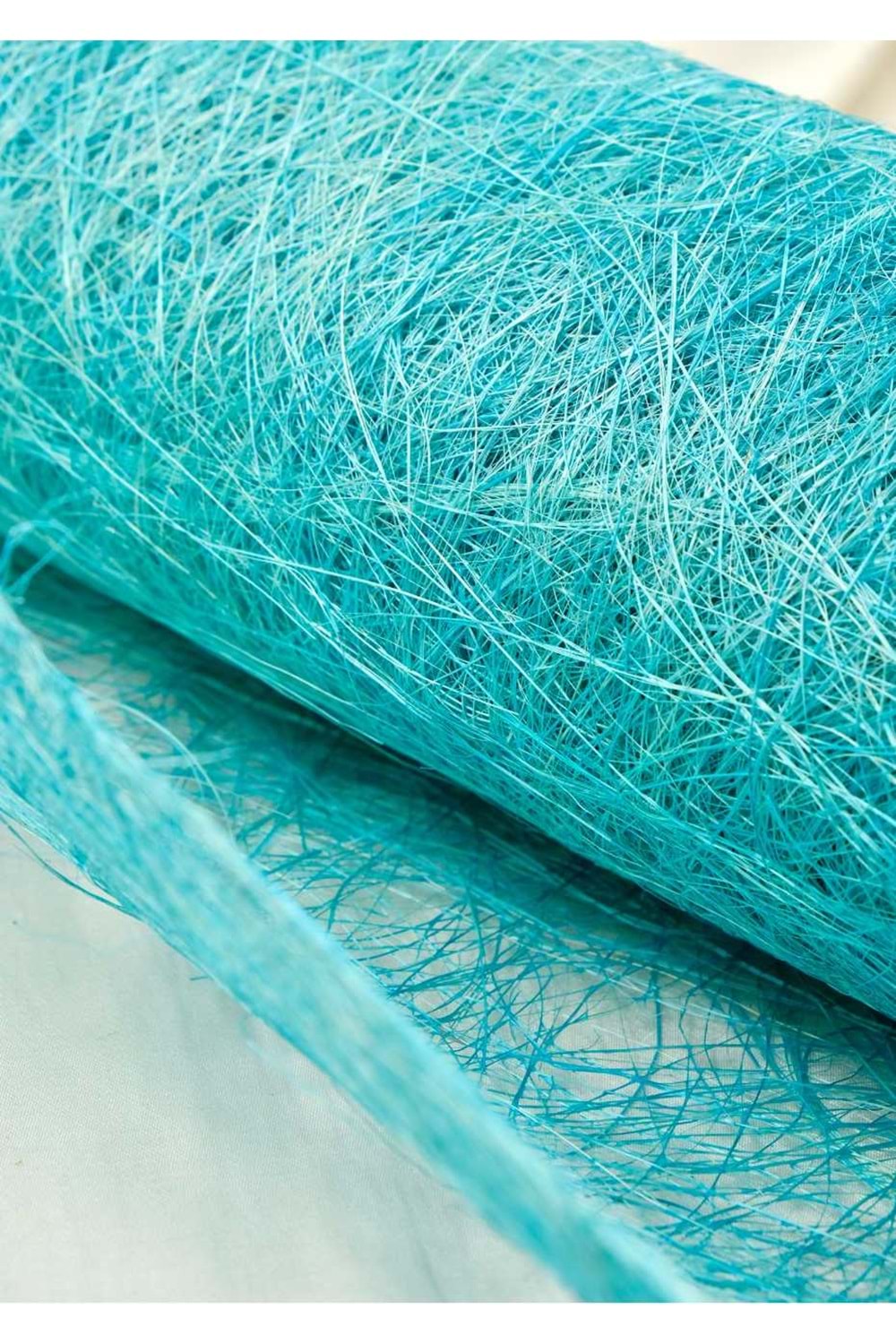Renkli Doğal Abaka - Abaka Modelleri - Renkli Doğal Abaka - Turkuaz - 58 CM X 730 CM