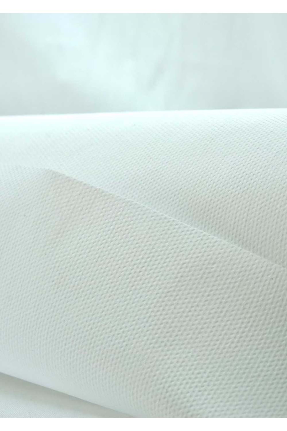 Renkli Tela - Tela Modelleri - Düz Tela - Beyaz - 70 CM X 10 METRE