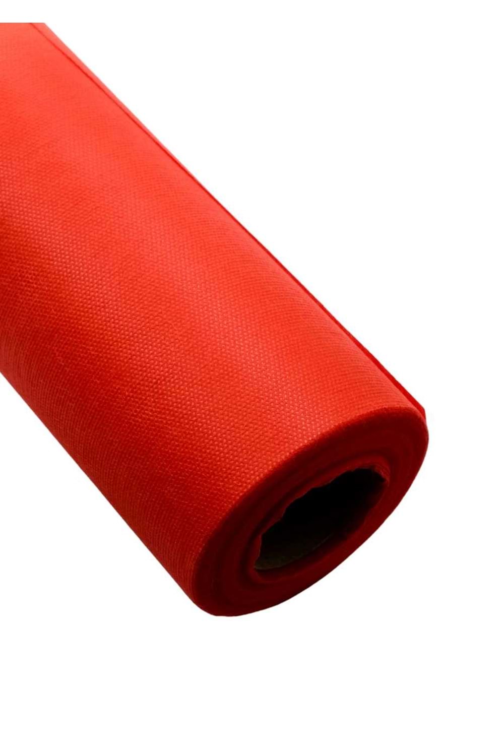 Renkli Tela - Tela Modelleri - Düz Tela - Kırmızı - 70 CM X 10 METRE