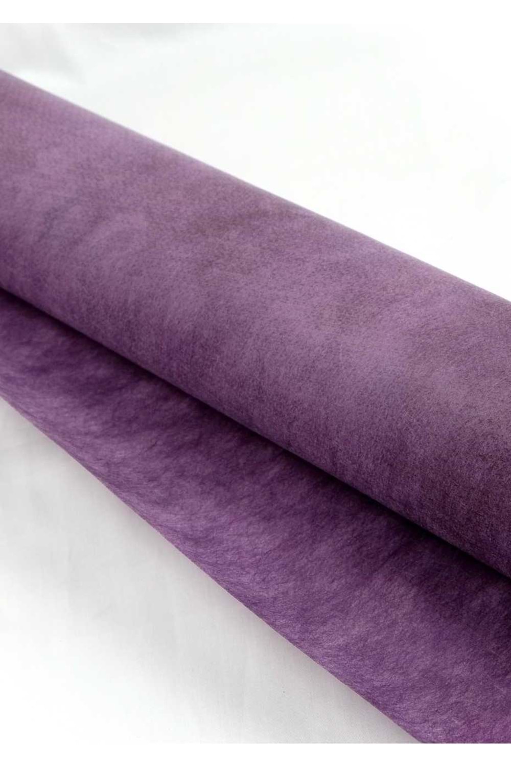 Renkli Tela - Tela Modelleri - Düz Tela - Mor - 70 CM X 10 METRE