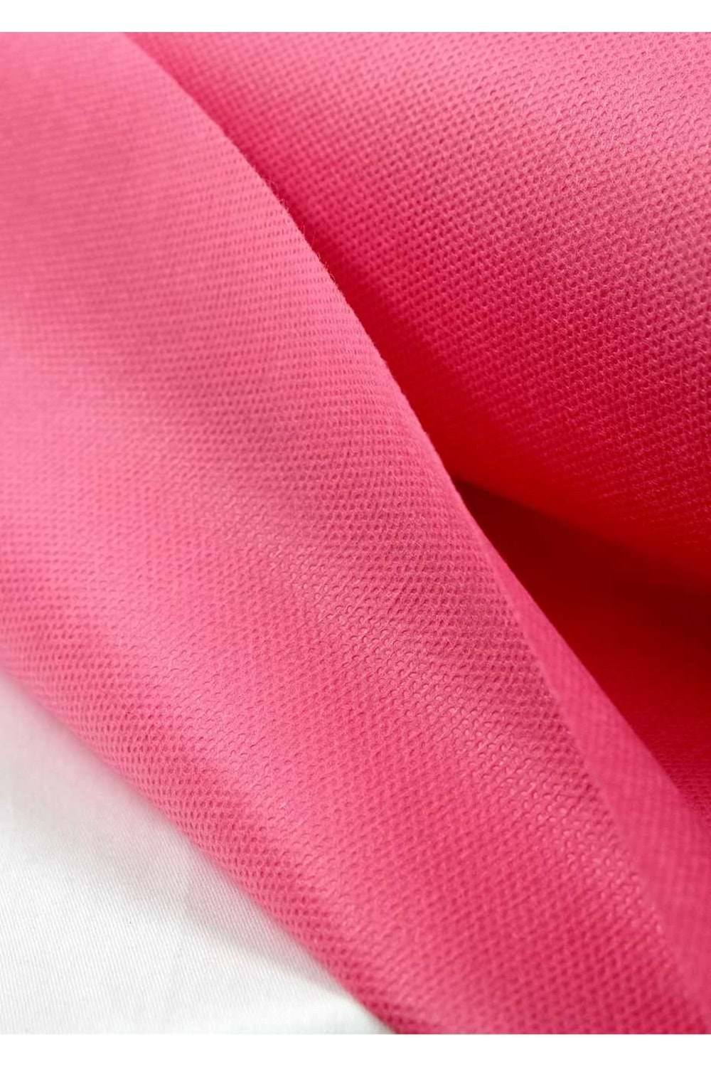 Renkli Tela - Tela Modelleri - Düz Tela - Pembe - 70 CM X 10 METRE