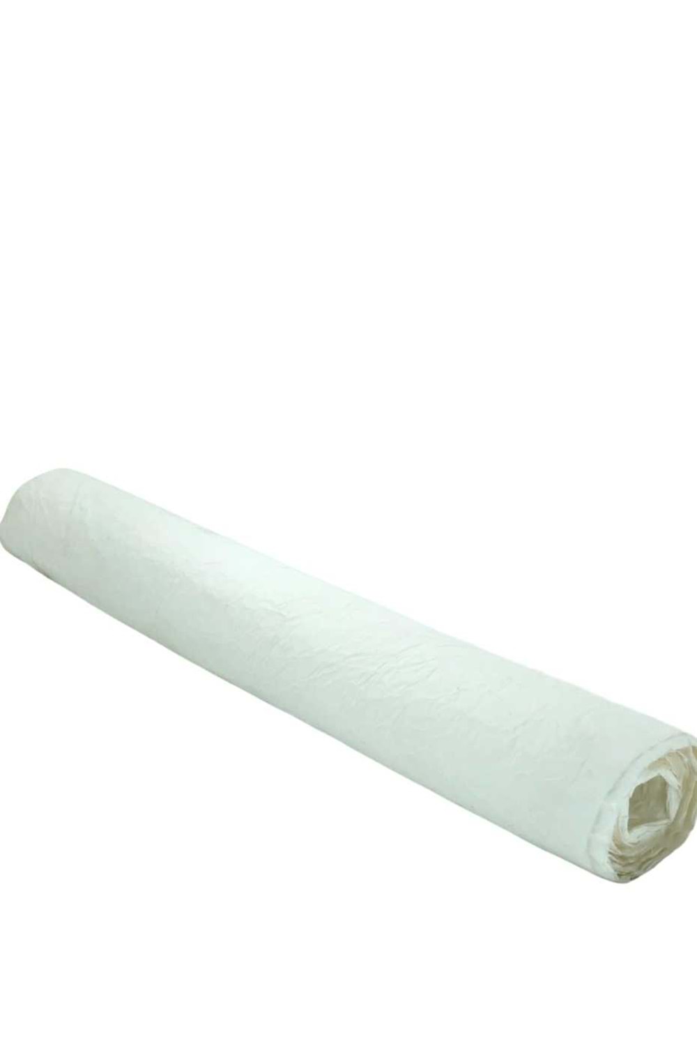 Buruşuk Kağıt - Buruşuk Kağıt - Düz Renkli - Beyaz - 60-70 CM X 9 METRE