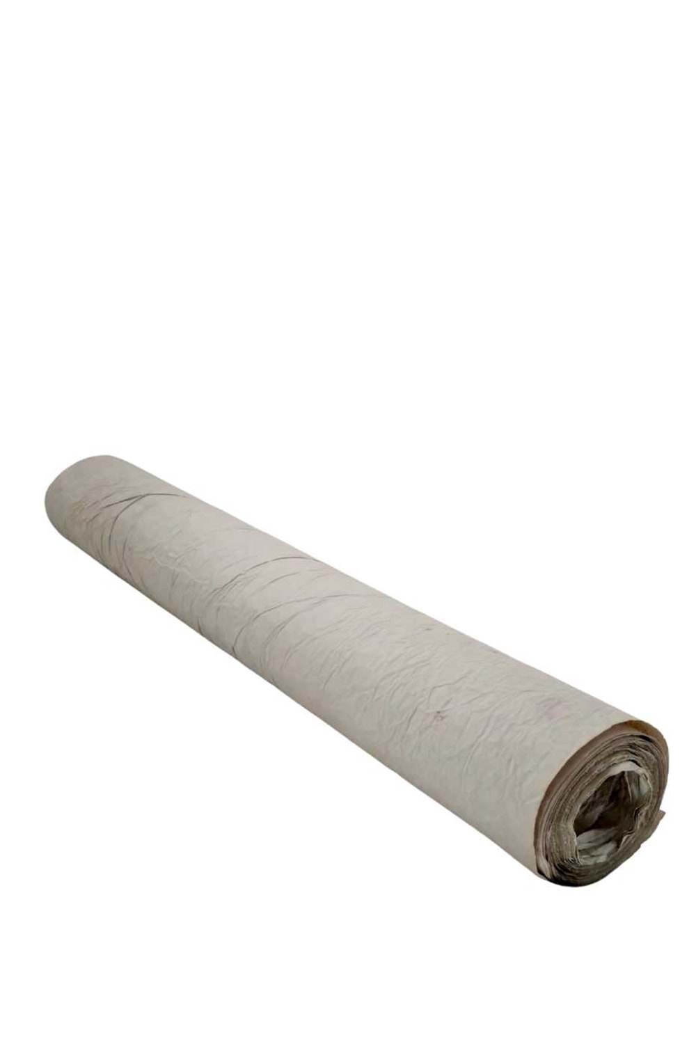 Buruşuk Kağıt - Buruşuk Kağıt - Düz Renkli - Gri - 60-70 CM X 9 METRE