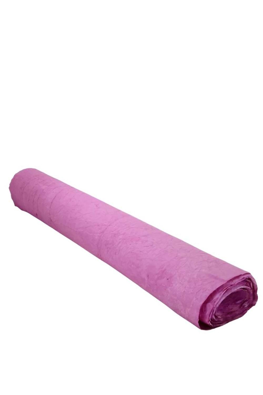 Buruşuk Kağıt - Buruşuk Kağıt - Düz Renkli - Pembe - 60-70 CM X 9 METRE