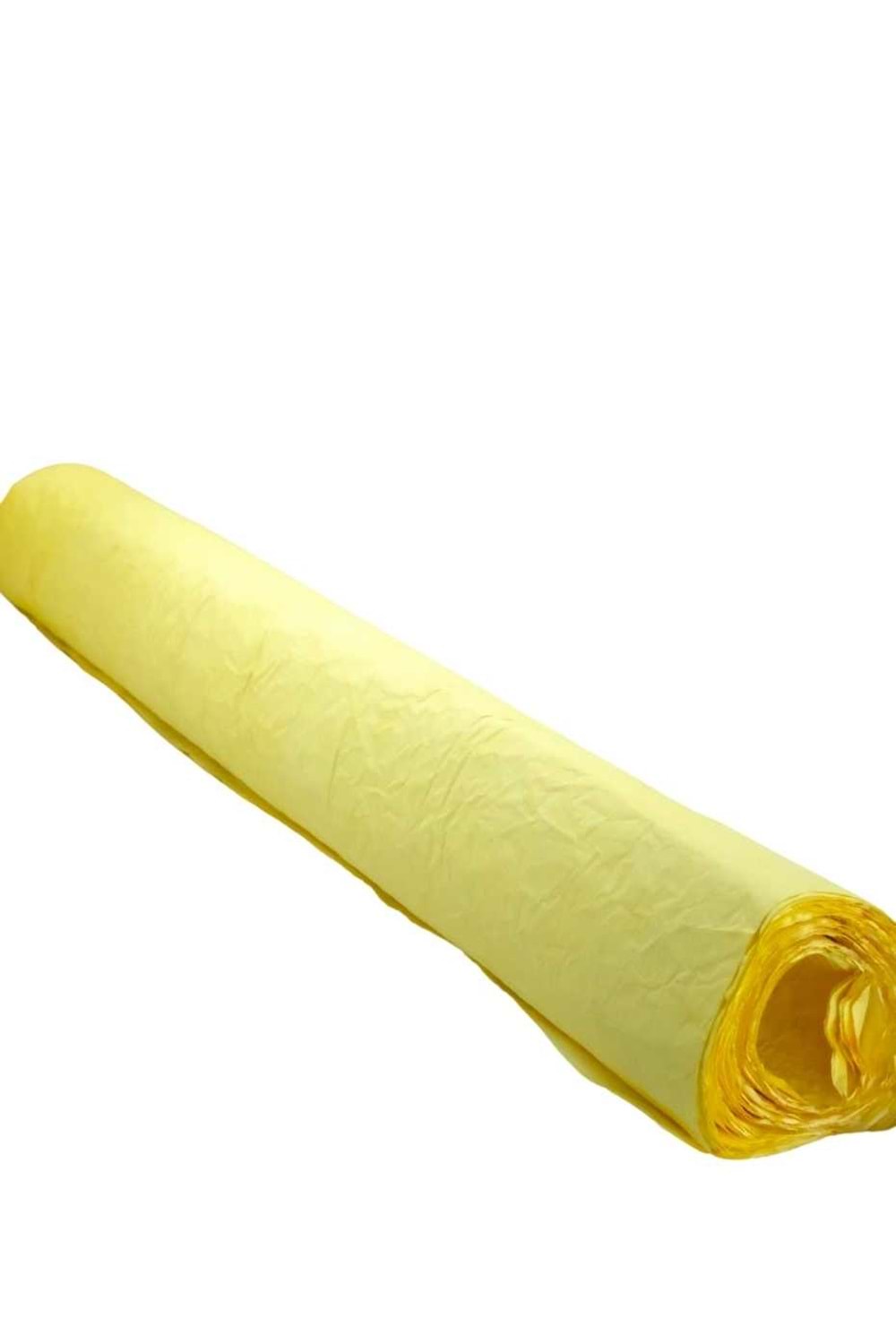 Buruşuk Kağıt - Buruşuk Kağıt - Düz Renkli - Sarı - 60-70 CM X 9 METRE
