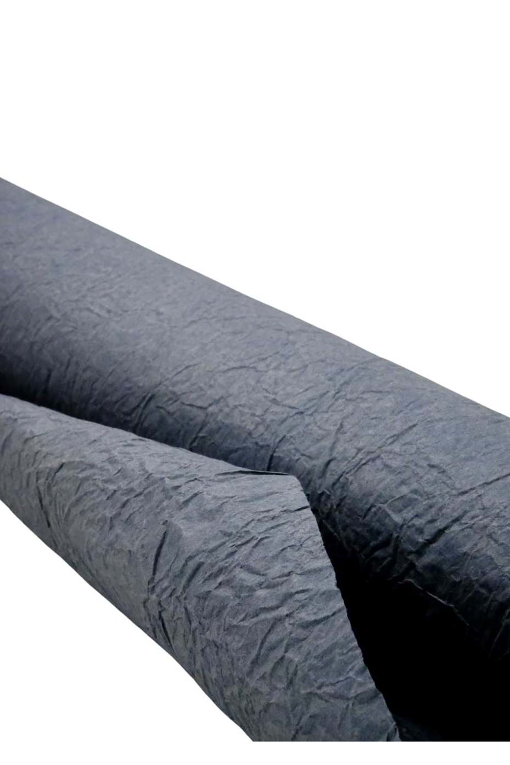 Buruşuk Kağıt - Buruşuk Kağıt - Düz Renkli - Siyah - 60-70 CM X 9 METRE