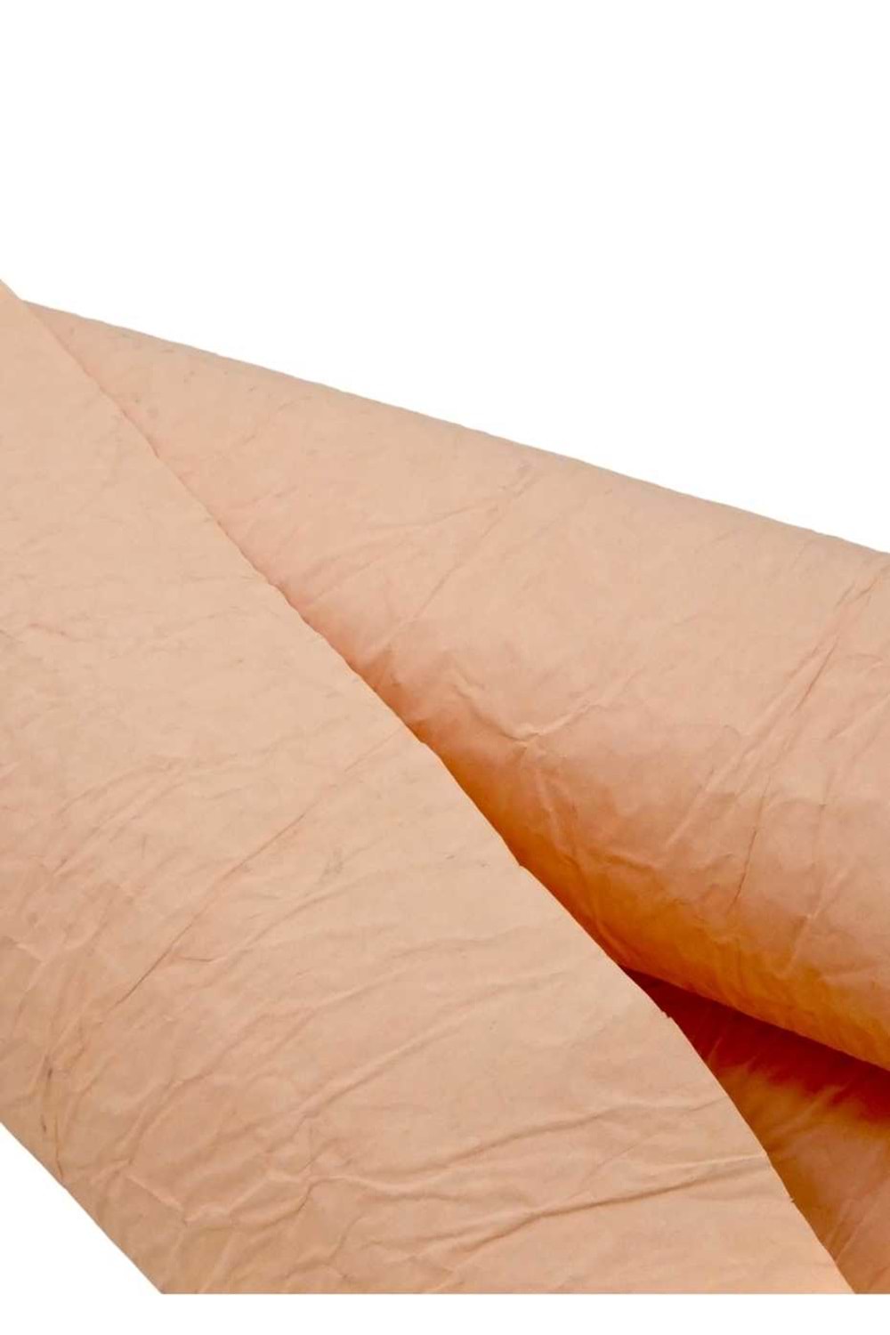 Buruşuk Kağıt - Buruşuk Kağıt - Düz Renkli - Somon - 60-70 CM X 9 METRE