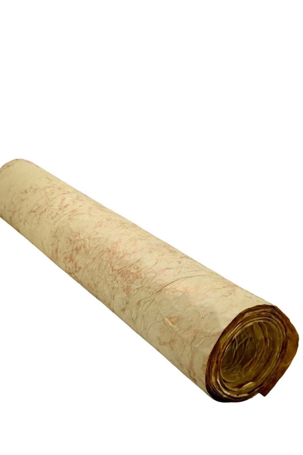 Buruşuk Kağıt Ebruli - Buruşuk Kağıt - Ebruli - Bakır - 58 CM X 9 METRE