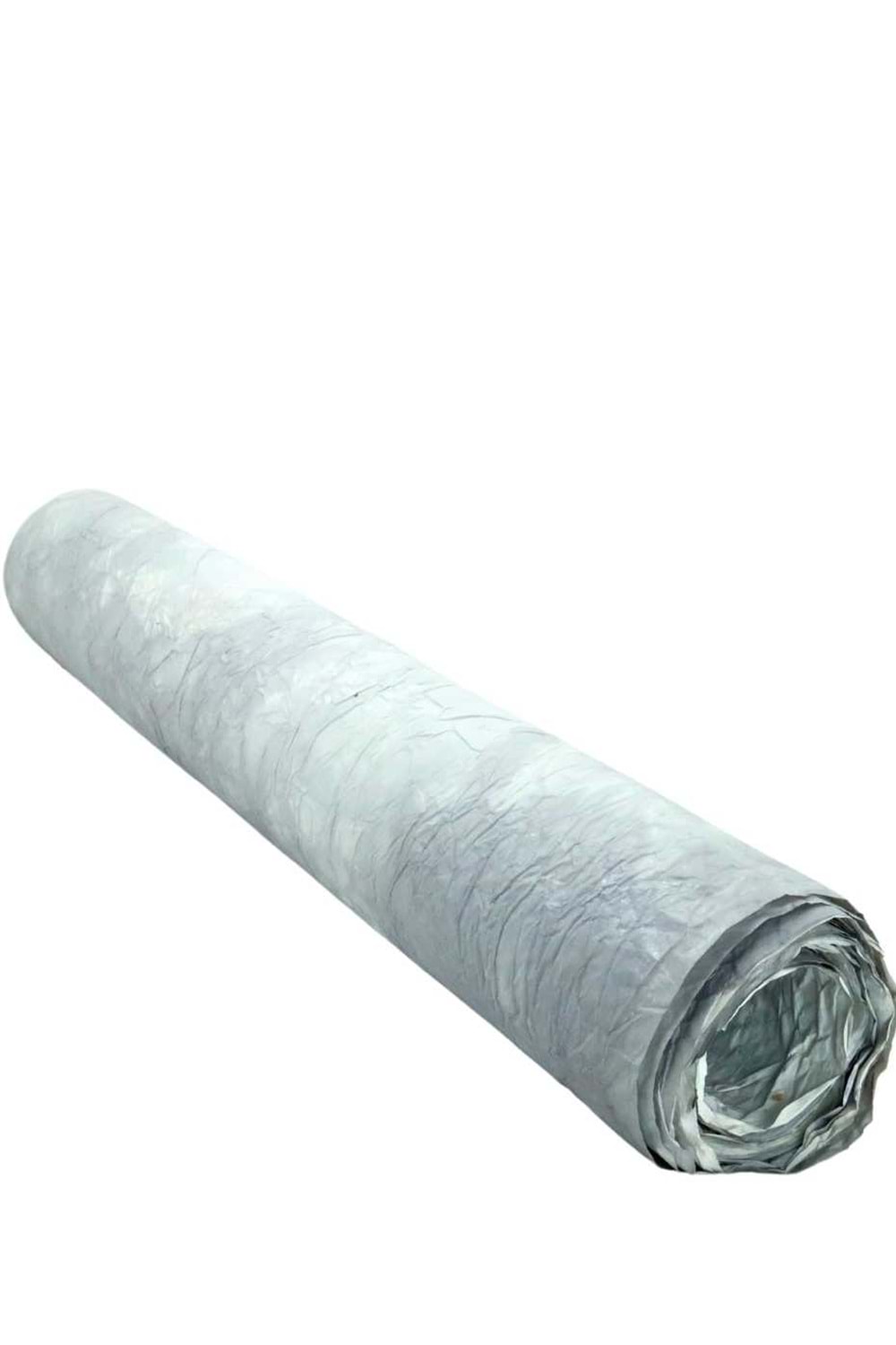 Buruşuk Kağıt Ebruli - Buruşuk Kağıt - Ebruli - Gri-Beyaz - 58 CM X 9 METRE