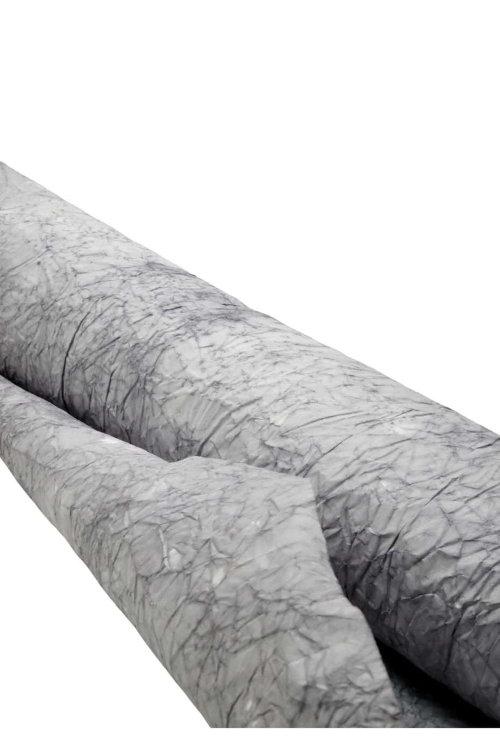 Buruşuk Kağıt Ebruli - Buruşuk Kağıt - Ebruli - Gri-Siyah - 58 CM X 9 METRE