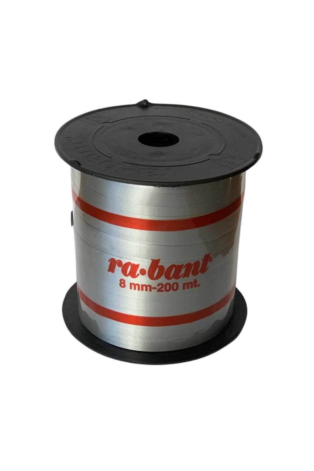 İnce Rabant Kurdele 8 mm x 200 Metre - Rabant Modelleri - Renkli Rabant - Gri - 8 MM X 200 METRE