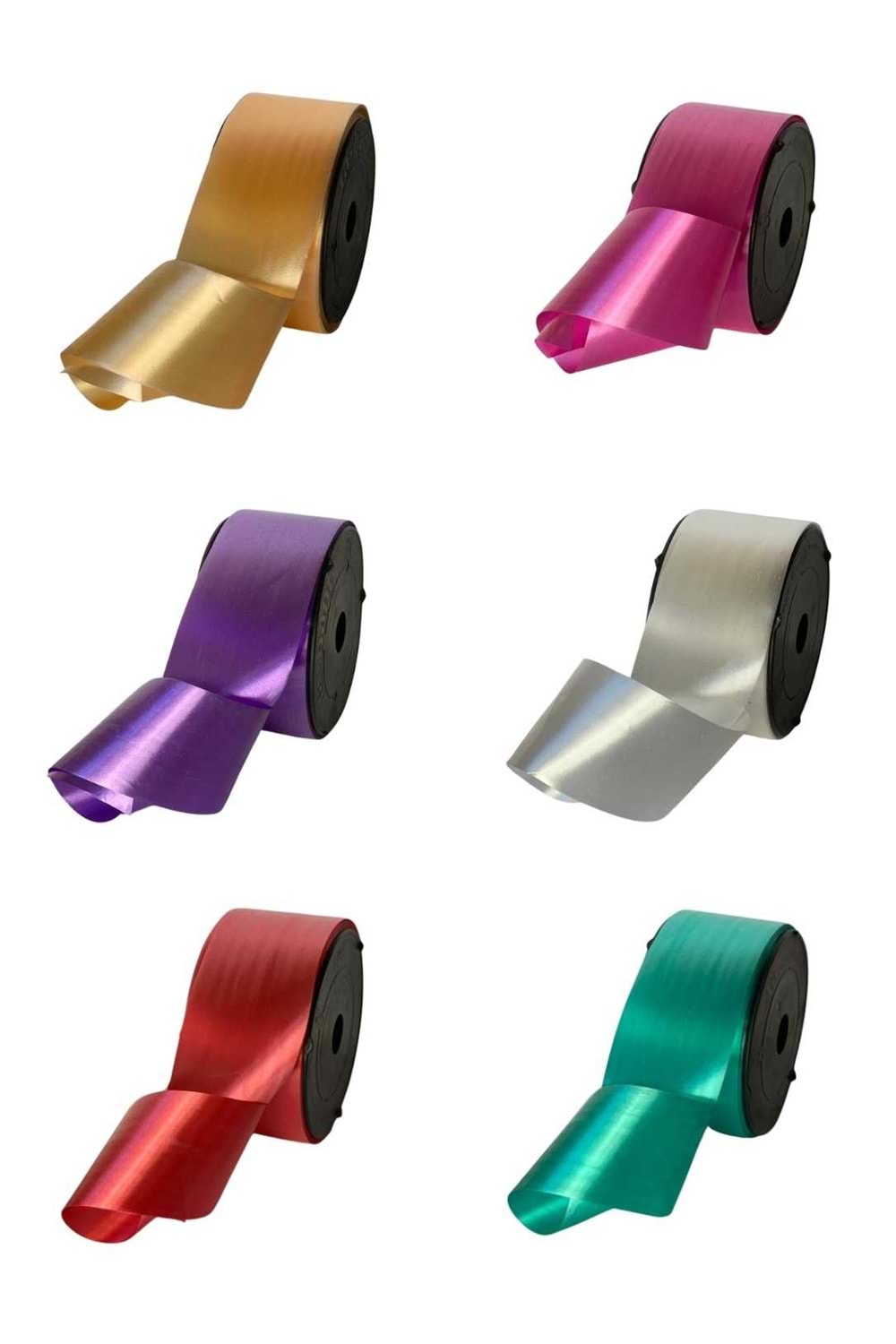 Kalın Rabant Kurdele 50 mm x 50 Metre - Rabant Modelleri - Renkli Rabant - Sarı - 50 MM X 50 METRE