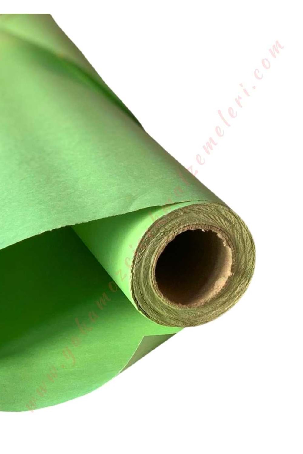 Kampanyalı Rulo Kağıt Çiçek Buket Paketleme Malzemesi 20 Metre 58 Cm En - Açık Yeşil