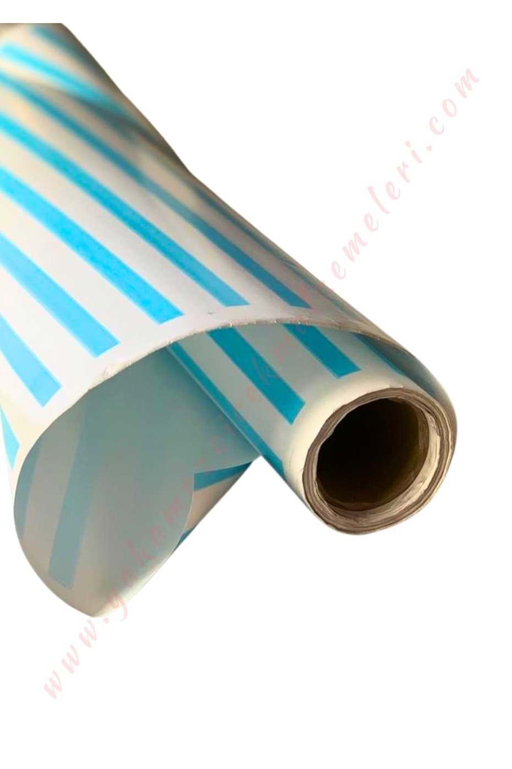 Kampanyalı Rulo Kağıt Çiçek Buket Paketleme Malzemesi 15 Metre 60 Cm En - Turkuaz