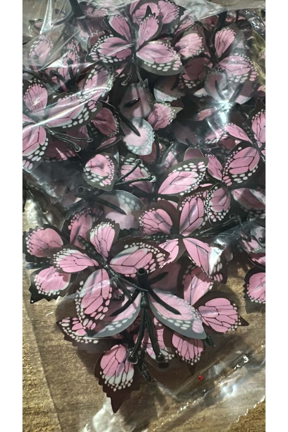 Dekor Kelebek 100 Adet mini