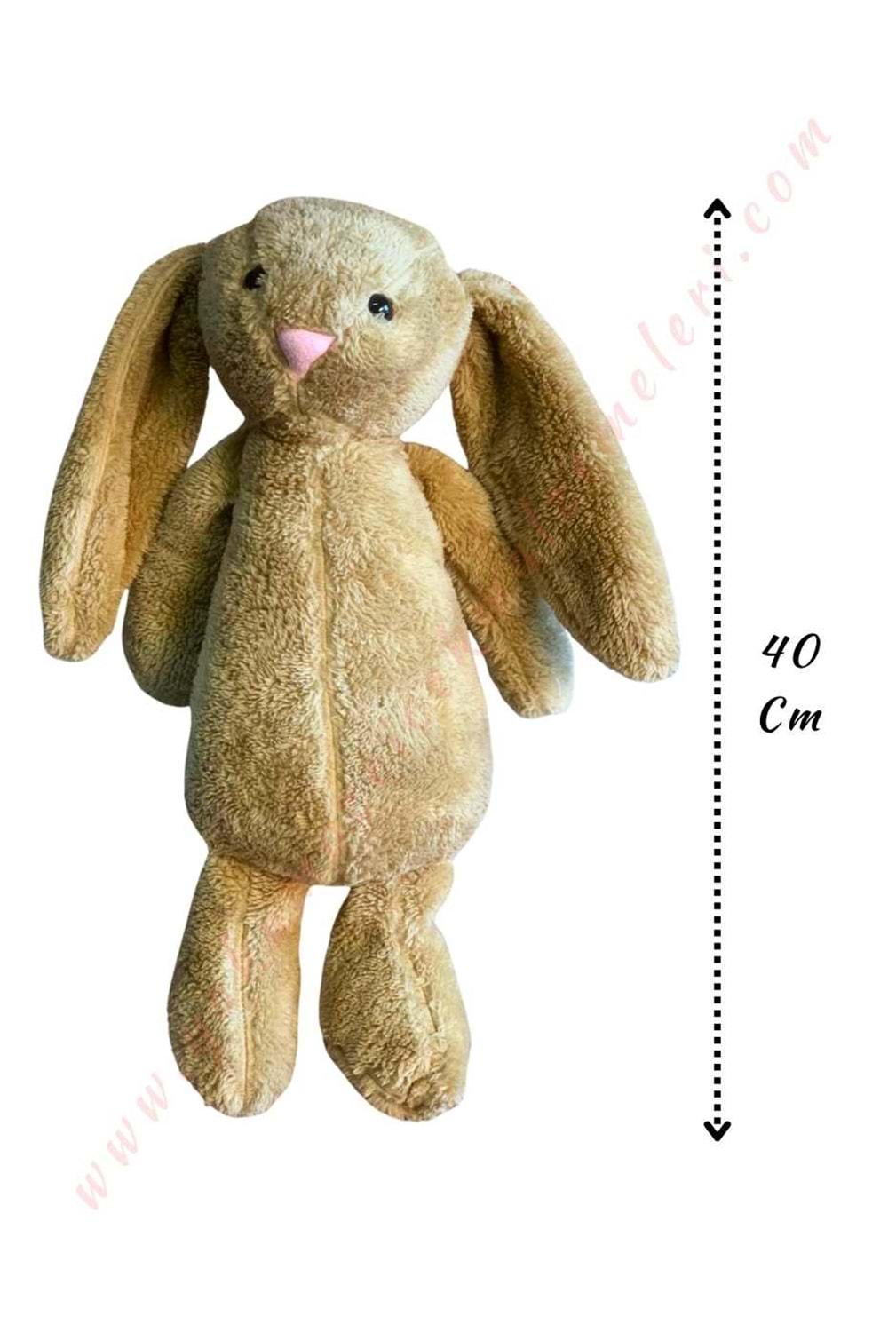 Oyuncak Peluş Tavşan 40 Cm - Kahverengi