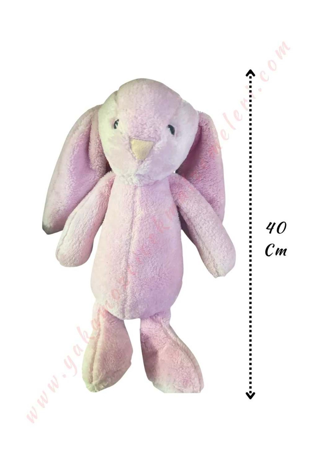 Oyuncak Peluş Tavşan 40 Cm - Pembe