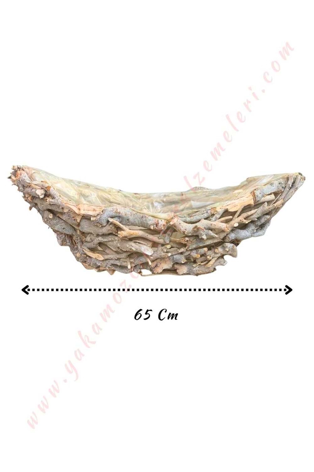 Gondol Sepet - Saksı Büyük YK-177 B - Beyaz