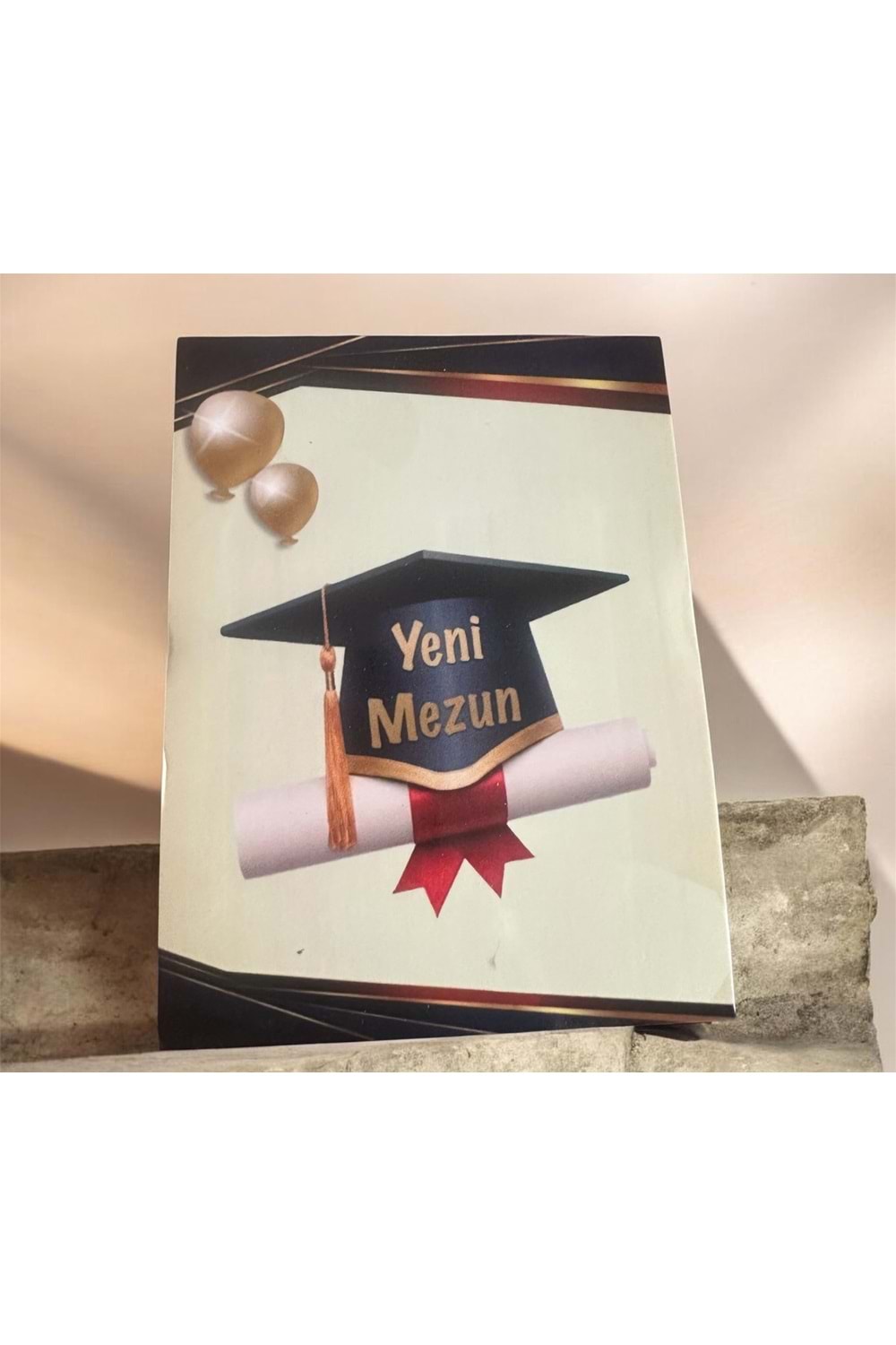 15 Adet Özel Gün Mesaj Kartı - Mezuniyet
