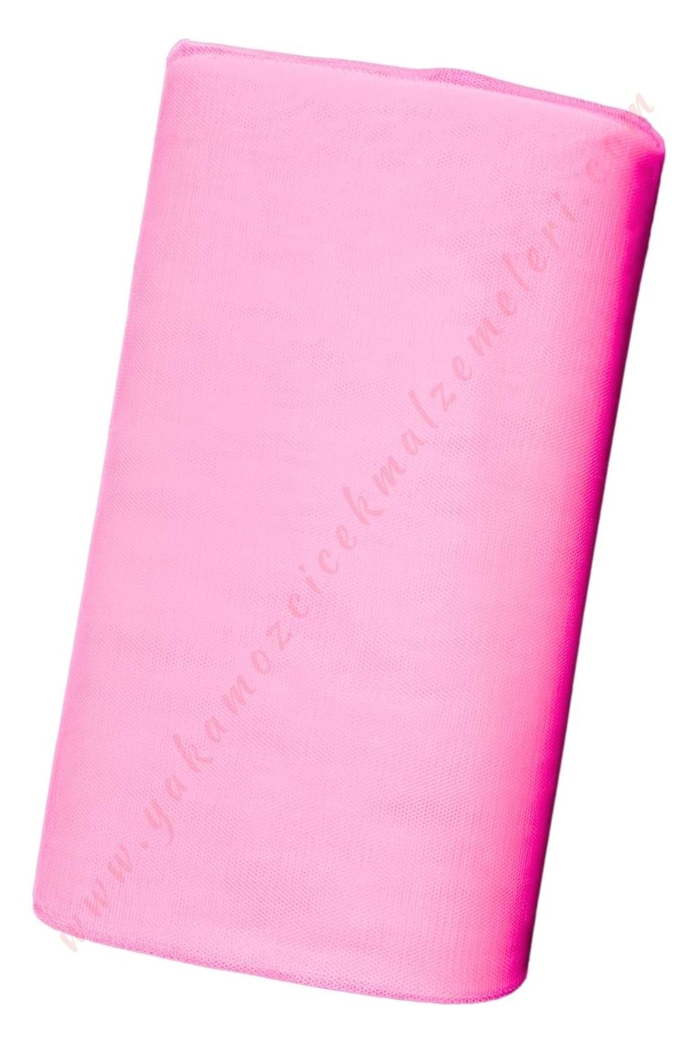 70 Metre Katlı Tül - Açık Pembe - 2 MT X 70 Metre