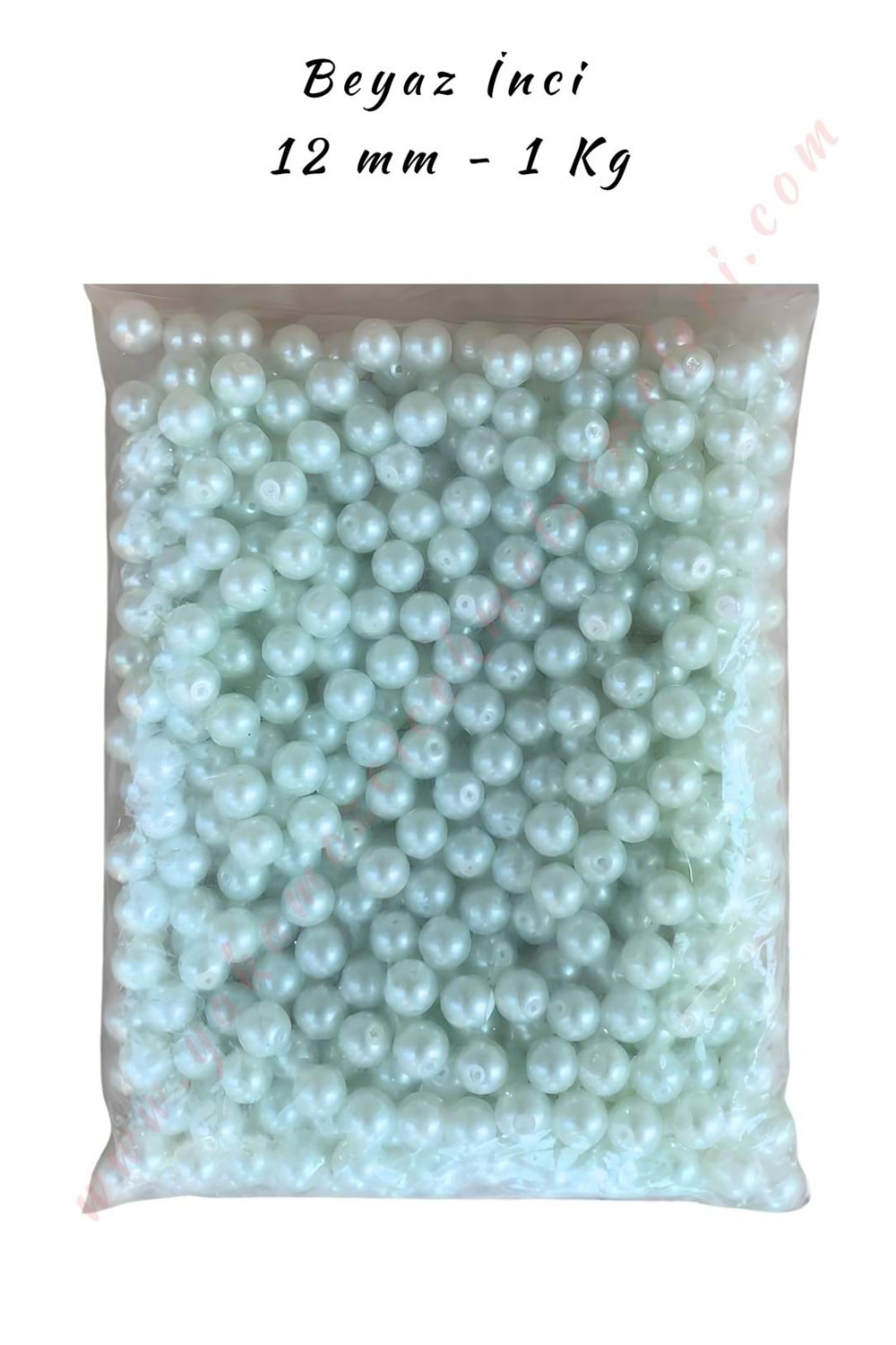 İnci Paket 12 mm Beyaz - 1 KG