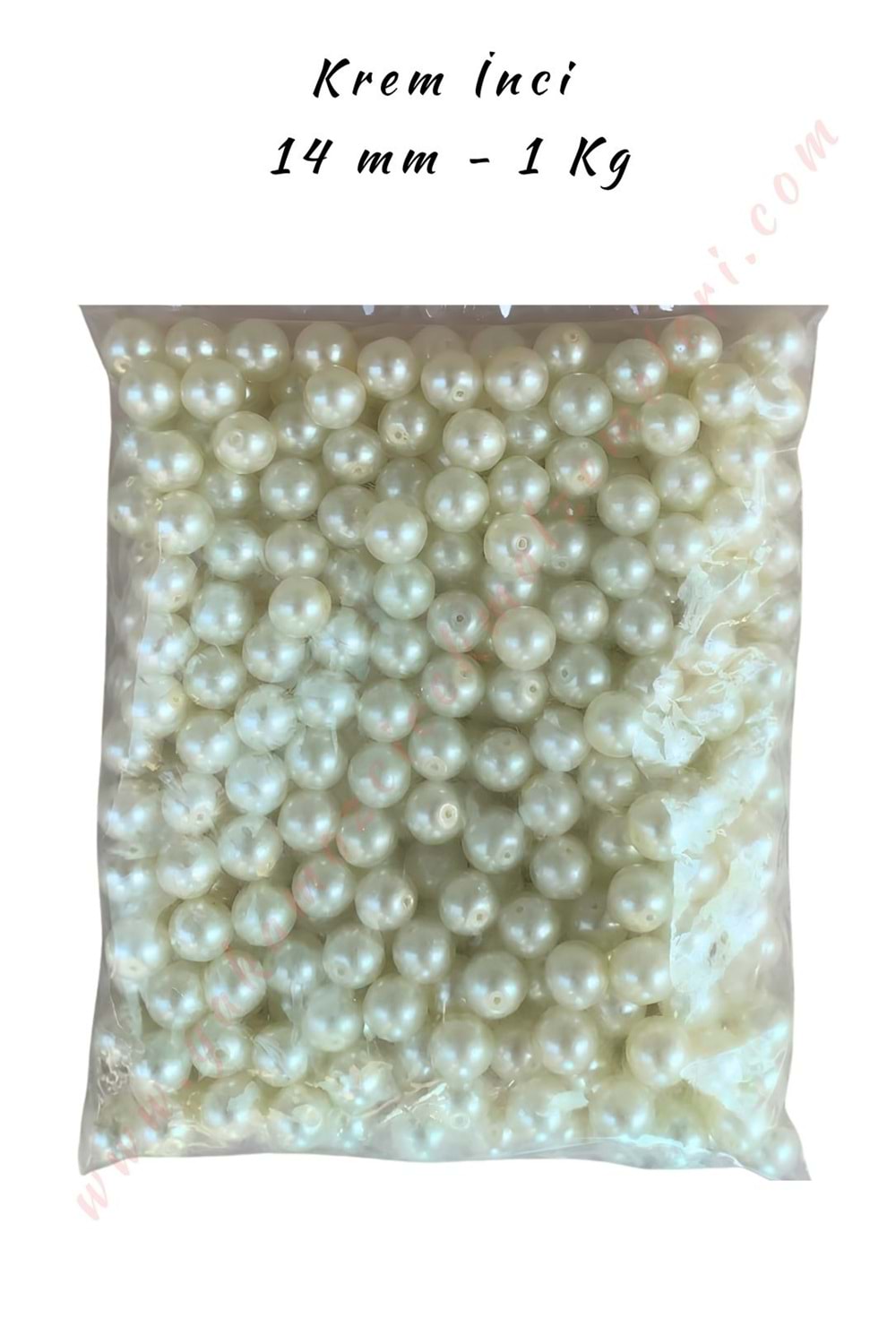 İnci Paket 14 mm Krem - 1 KG