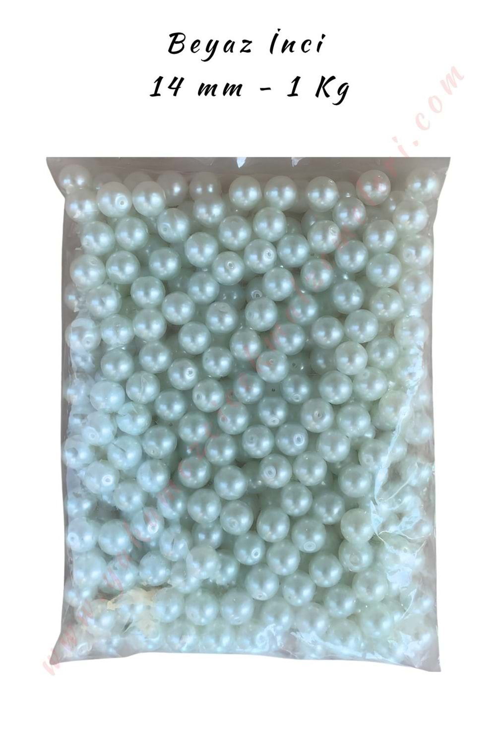 İnci Paket 14 mm Beyaz - 1 KG