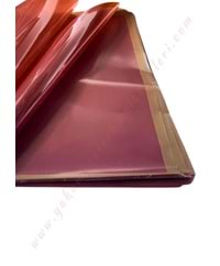 Kampanyalı Kesik Selefon Çiçek Buket Paketleme Malzemesi 56*56 Cm 20 Adet - Bordo