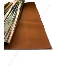Kampanyalı Kesik Selefon Çiçek Buket Paketleme Malzemesi 56*56 Cm 20 Adet - Kahverengi
