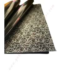 Kampanyalı Kesik Selefon Çiçek Buket Paketleme Malzemesi 56*56 Cm 20 Adet - Siyah
