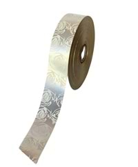 Kampanyalı Desenli Rabant Kurdele 3 Cm X 50 Metre - Rabant Modelleri - Desenli Rabant - Beyaz - 3 CM X 50 METRE